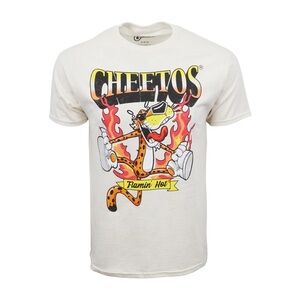 White Graphic T-Shirt for Men size Medium